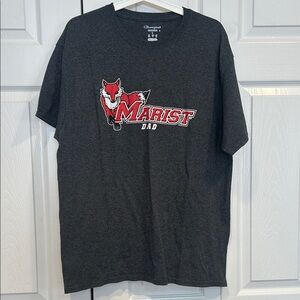 Champion Dark Gray Marist Dad T-Shirt